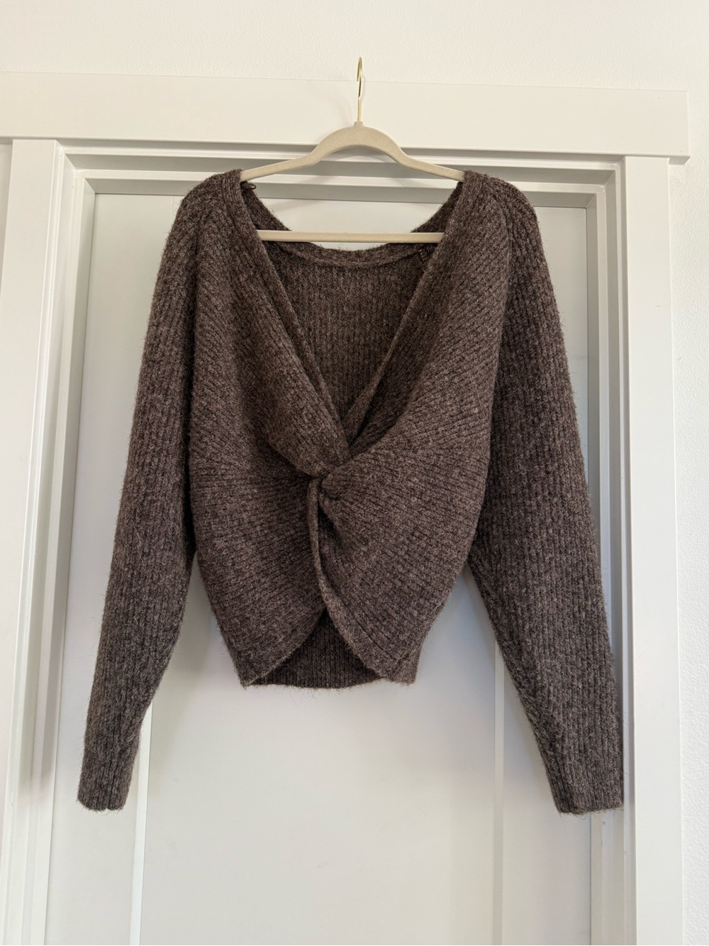 Open-Edit Reversible Sweater - Picture 2 of 3